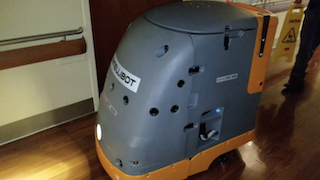 Intellibot 1650 with safety light